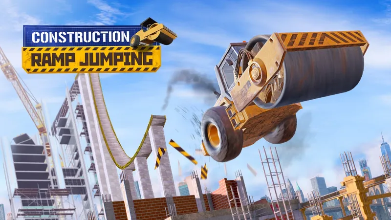 Construction Ramp Jumping Cover
